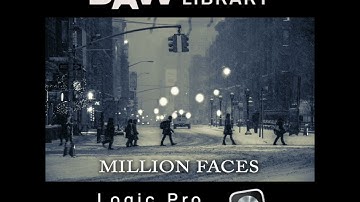 Million Faces Logic Pro Template by DAW LibrarY demo | David Guetta