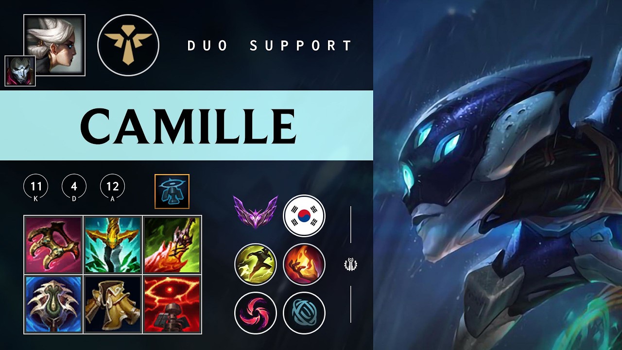 Camille Support vs Karma - KR Master Patch 26.04