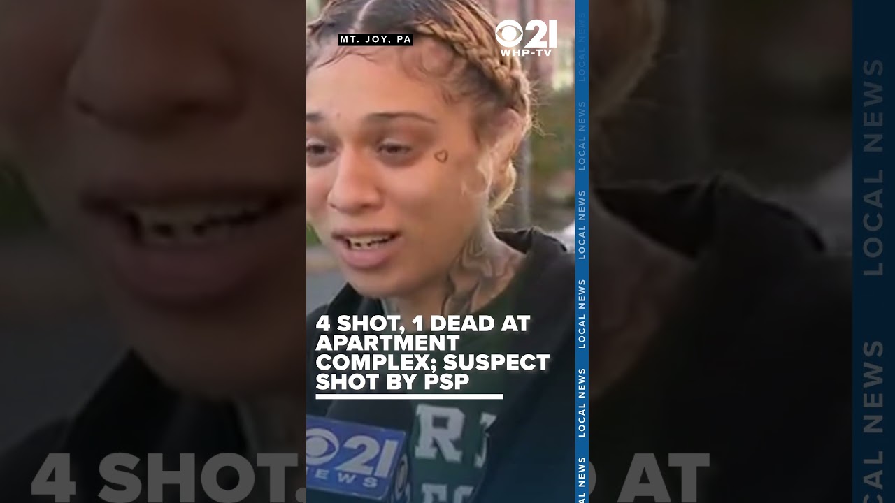 4 shot, 1 dead in apartment complex shooting; suspect shot dead by troopers