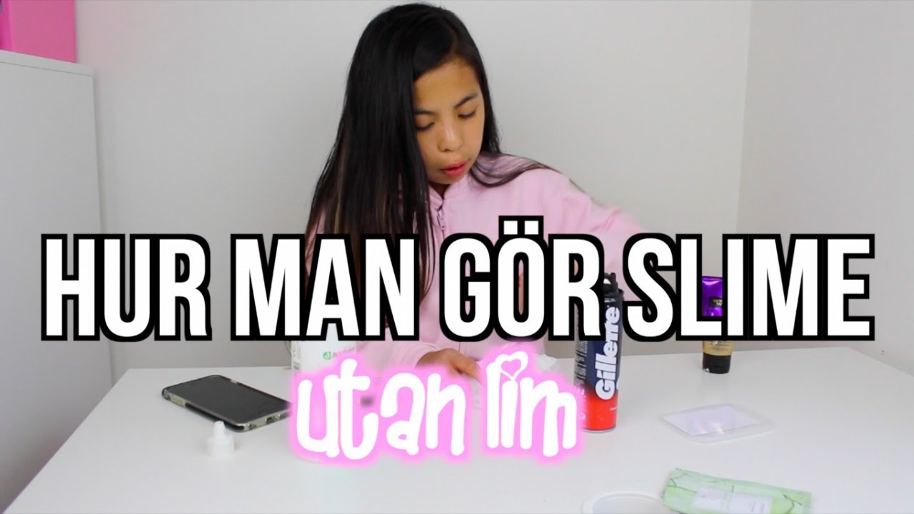Hur Gör Man Slime Utan Lim