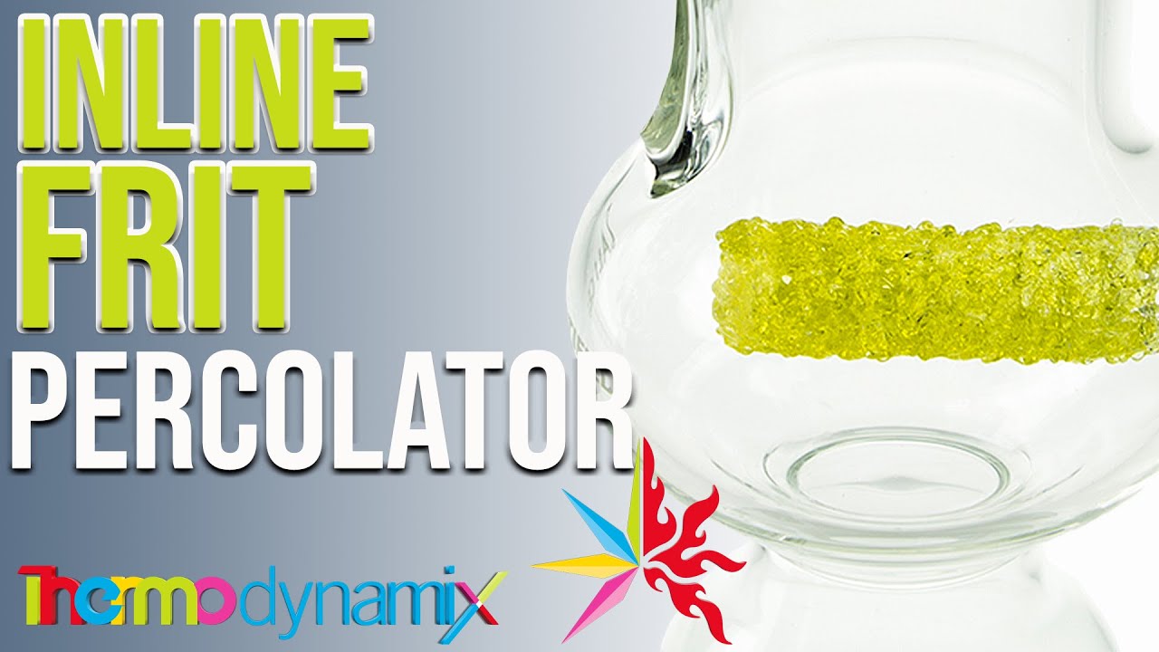 Inline Frit Percolator IN ACTION!