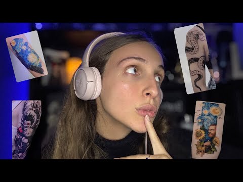 SLOW ASMR💖 Mes projets tattoos