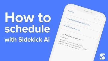 How to schedule with the Sidekick Ai Scheduling Software