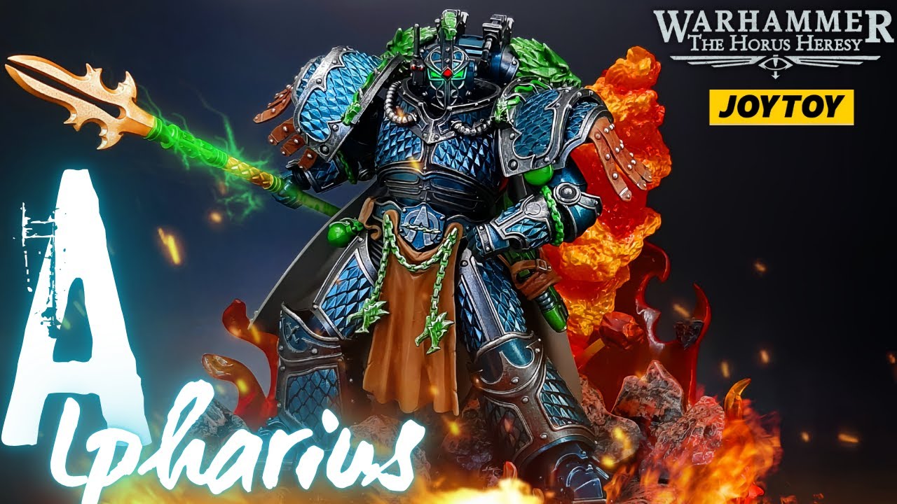 Unboxing Alpharius NEW Joytoy Warhammer - Primarch of Alpha Legions