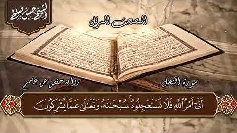 ❤قراءة خيالية لسورة النحل بصوت الشيخ حسن صالح❤surat alnahl❤Hassan salah❤