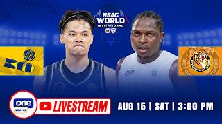 LIVE: JRU HEAVY BOMBERS vs UST GROWLING TIGERS | NSAC WORLD INVITATIONAL | AUG 15, 2026
