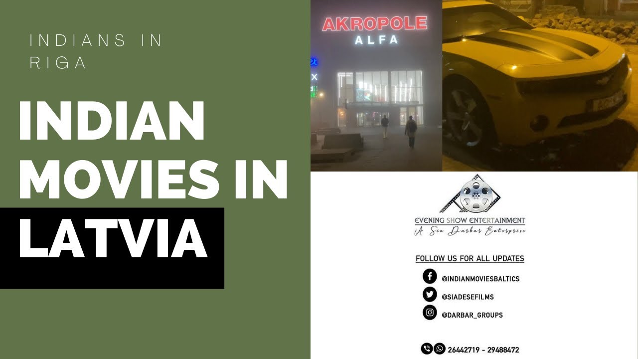 Indian Movies and Events in Latvia Lithuania Indians in Riga YouTube