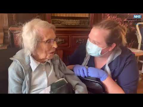 Connie Titchen, the oldest patient to beat coronavirus