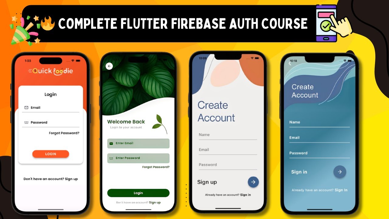 🚀 Master Flutter Firebase Auth 2025 | Упрощенный вход в электронную почту, Google и Apple