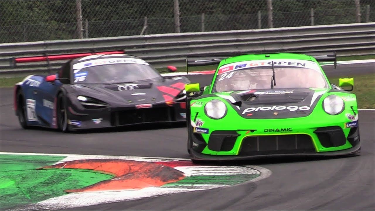 International GT Open Monza 2022- GT3 Mayheam at the Temple of Speed- Pure Sound & Action!