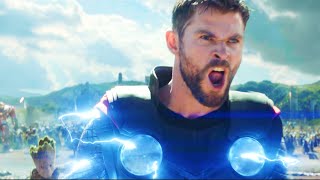 Bring Me Thanos! Thor Arrives In Wakanda   Avengers Infinity War 2018 Movie CLIP 4K Resimi
