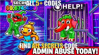 ESCAPE PRISON FOR BRAINROTS MAP FORTNITE CREATIVE - ALL SECRETS CODE (ALL 5+ CODES)