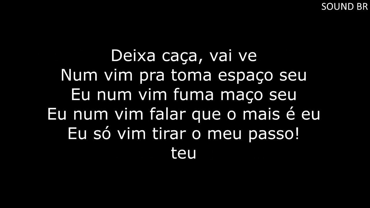 ESTOU MAL - Letra Da Música