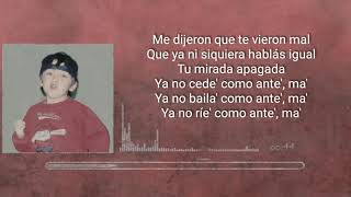 Por eso vine - Paulo londra (letra 💥💥)