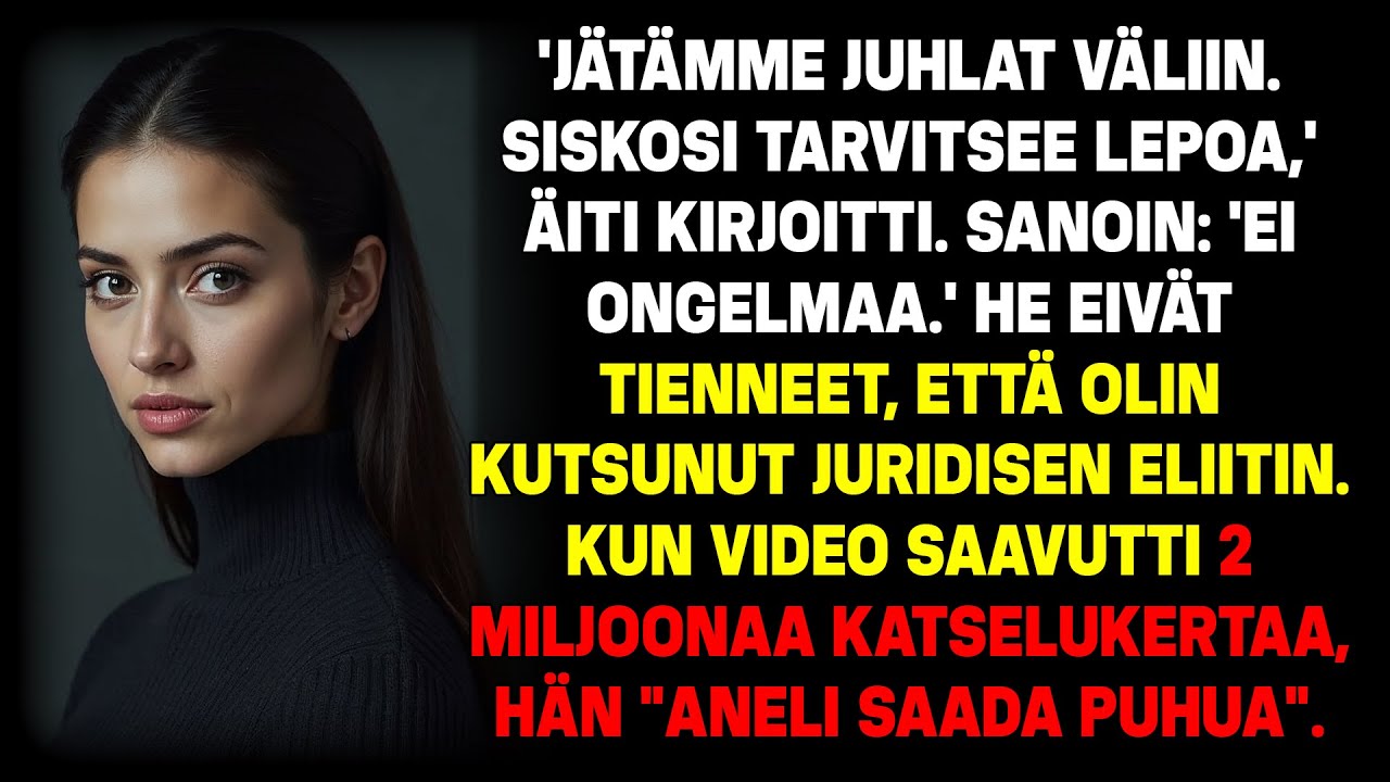 Vanhemmat jättivät $15K kumppanuusgaalani väliin – Annoin paikat ansainneille.