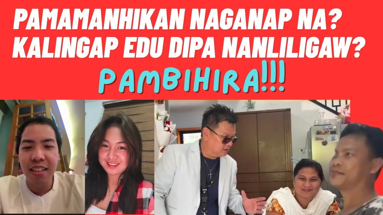 KALINGAP EDS DIPA NANLILIGAW?PAMBIHIRA...!!!WALANG PROBLEMA DI NAMAN KAMI ANG MAKIKISAMA....