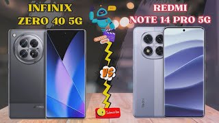 REDMI NOTE 14 PRO 5G VS INFINIX ZERO 40 5G Spesification & Comparison #infinixzero40 #redminote14