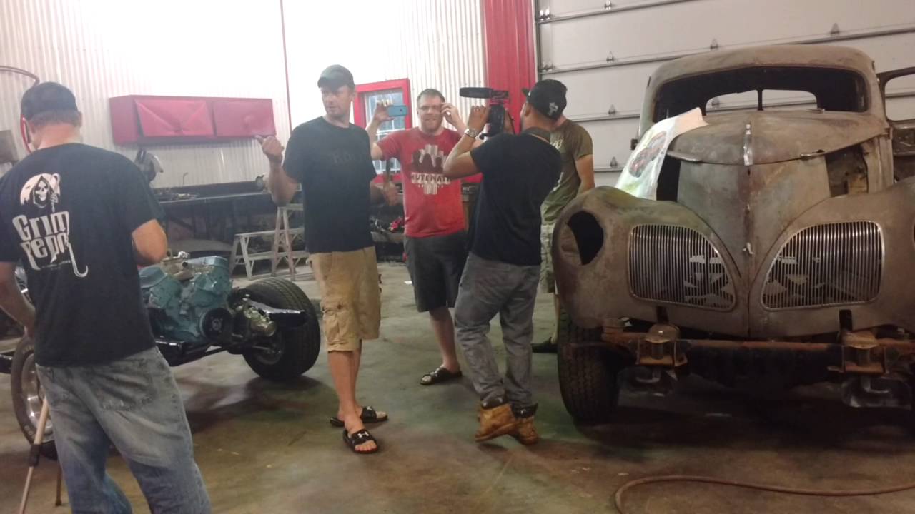 Behind the scenes at Deboss Garage YouTube