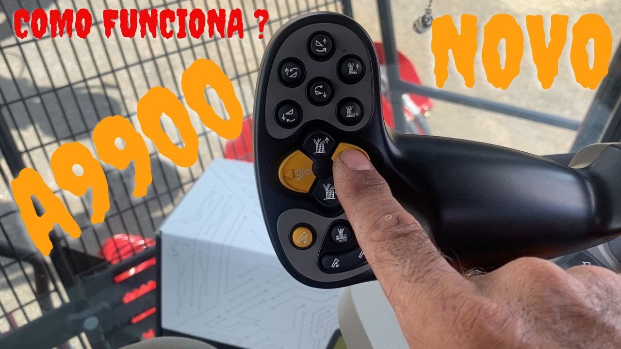 Como funciona colhedora A9900 (Novo)