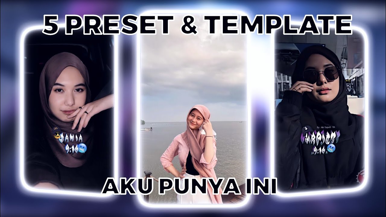 TOP 5 PRESET AM &amp; TEMPLATE CAPCUT TERBARU! || AKU PUNYA INI - DJ LUFFY ...
