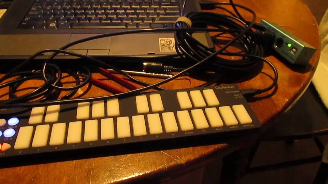 Qunexus Midi Arduino CV trigger