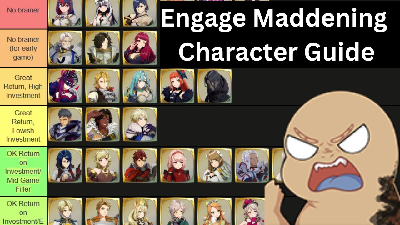 Fire Emblem Engage Maddening Character Guide