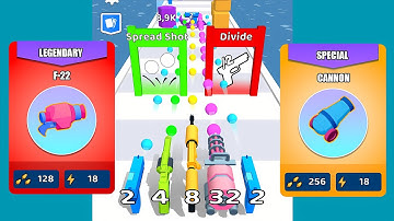 Merge Gun Run 🌟🌟 -🌟🌟 All Levels Gameplay Android,ios