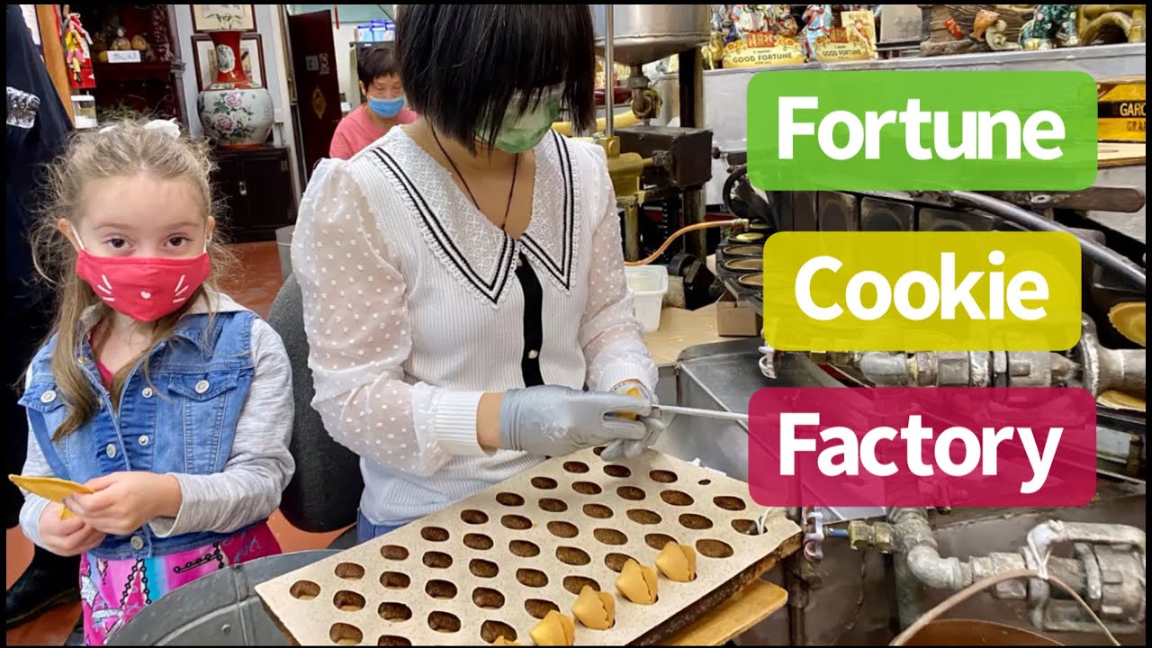 Golden Gate Fortune Cookie Factory - Chinatown, San Francisco, CA