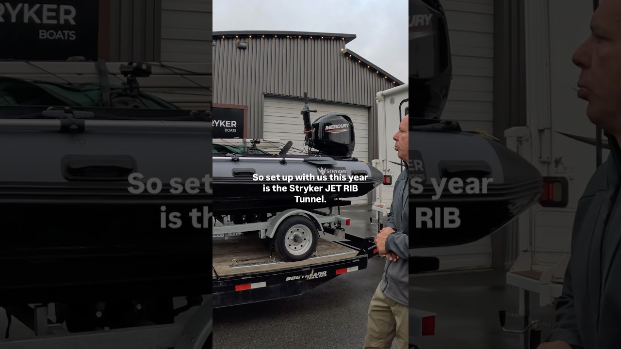 Надувные лодки Stryker JET Tunnel Boats созданы для мелководья, каменистых мест и дикой природы.