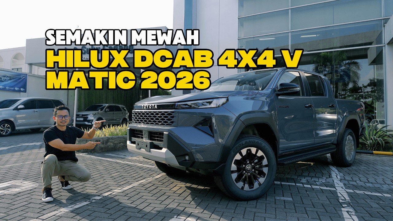 Toyota New Hilux Generasi ke-9: Lebih Bertenaga, Lebih Gagah, Plus Varian Battery EV!