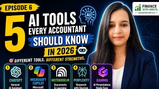 🏆 5 AI Tools Every Accountant Should Know in 2026 🤖 | S1E6 | AI for Accountants