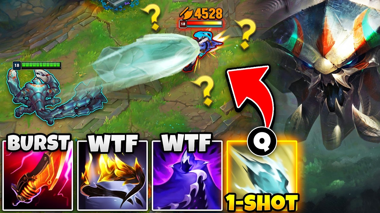 Skarner but I'm full lethality and throw One Shotting Rocks (THIS IS HILARIOUS)