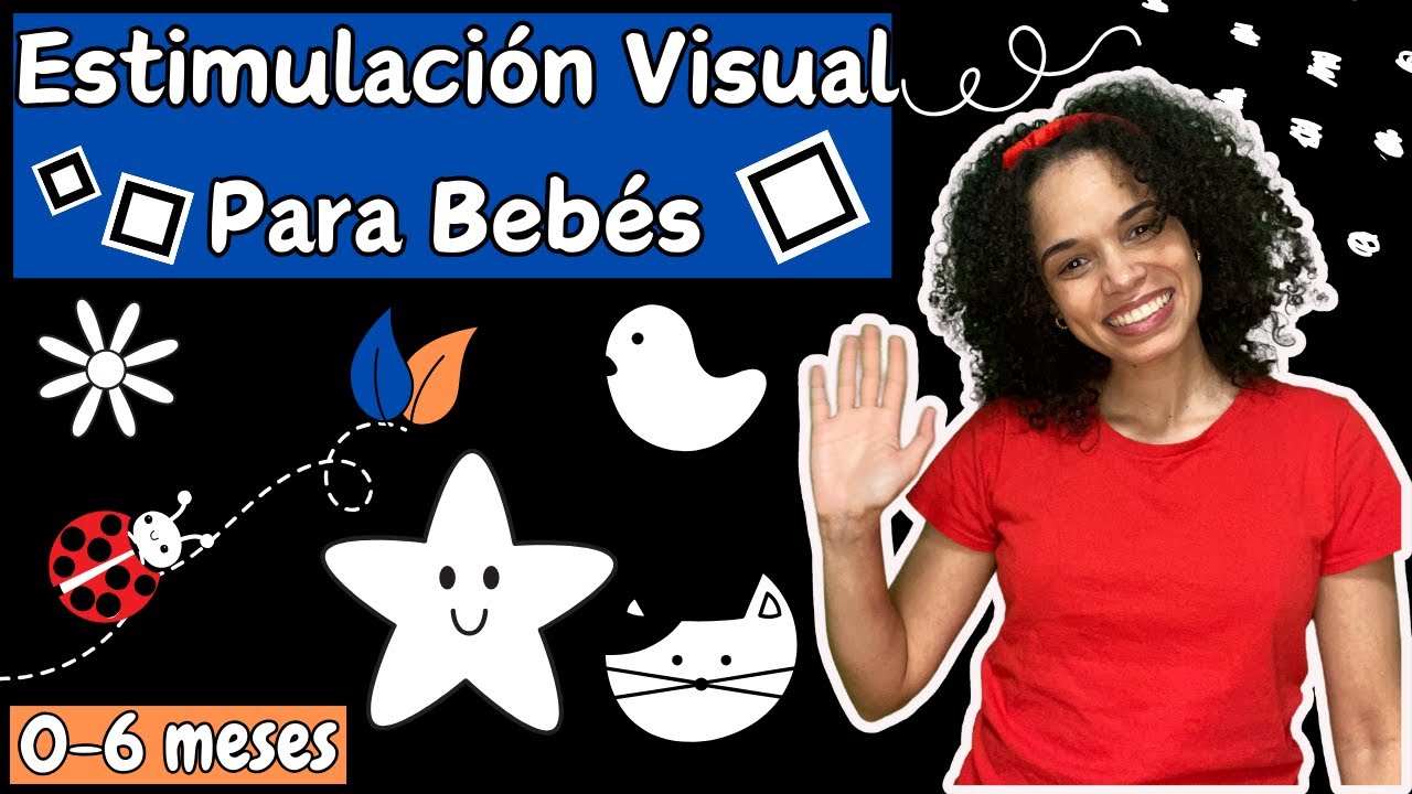 Baby Visual Stimulation Video | 0-6 Months & More | High Contrast ...