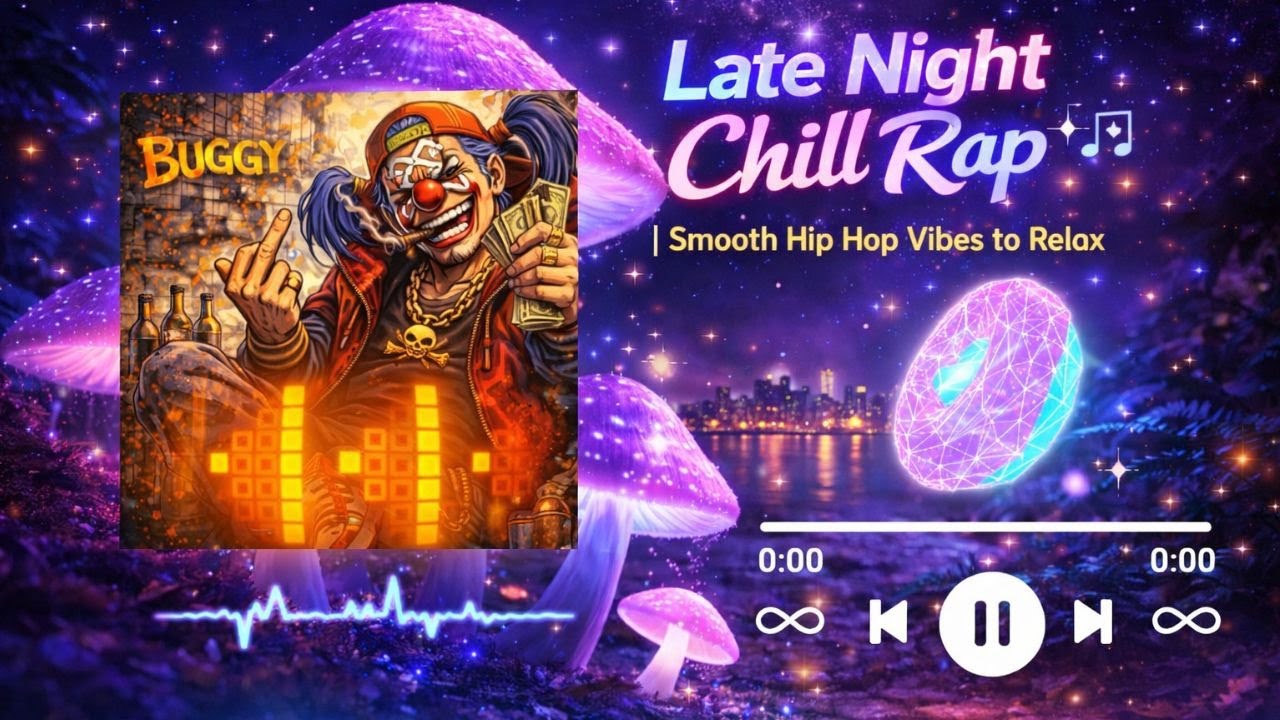 Late Night Chill Rap 🌌 | Smooth Hip Hop Vibes to Relax