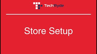 Menu Management Portal Tutorial - Store Setup