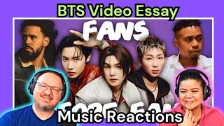 BTS Video Essay Why Korean rappers beef with BTS, why others dont | Couples Reaction
