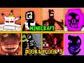 Doors Floor 3: The Castle - Roblox All Jumpscares Vs Minecraft | Comparison