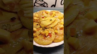 mango pan cake #pancake #mangodessert #mango