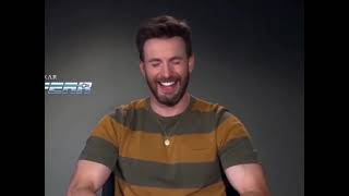 Chris Evans Laughter..