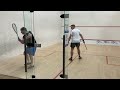 Ben shakespeare vs kev simpson squash friendly