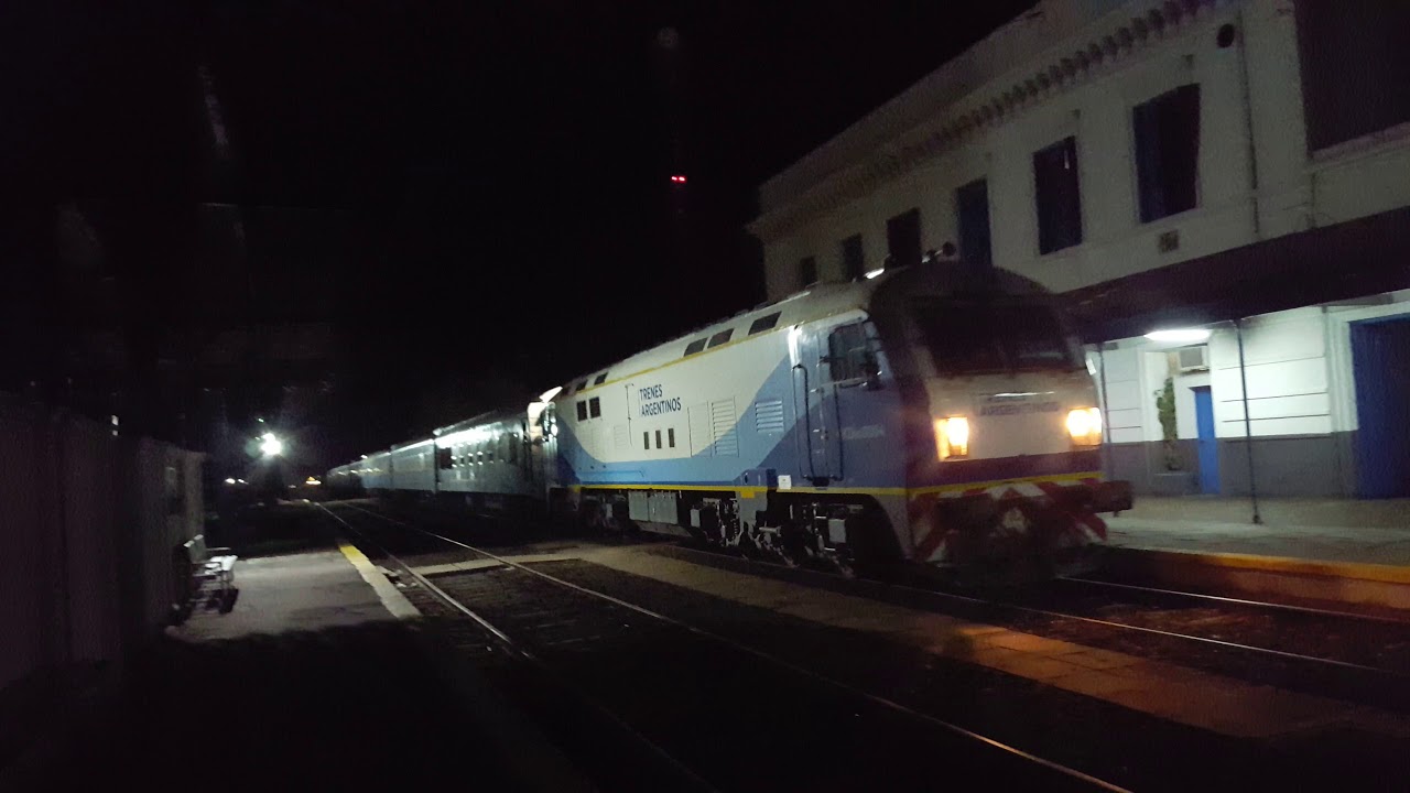 Trenes Argentinos Tren 563 llegando a Junín. Buenos Aires ...