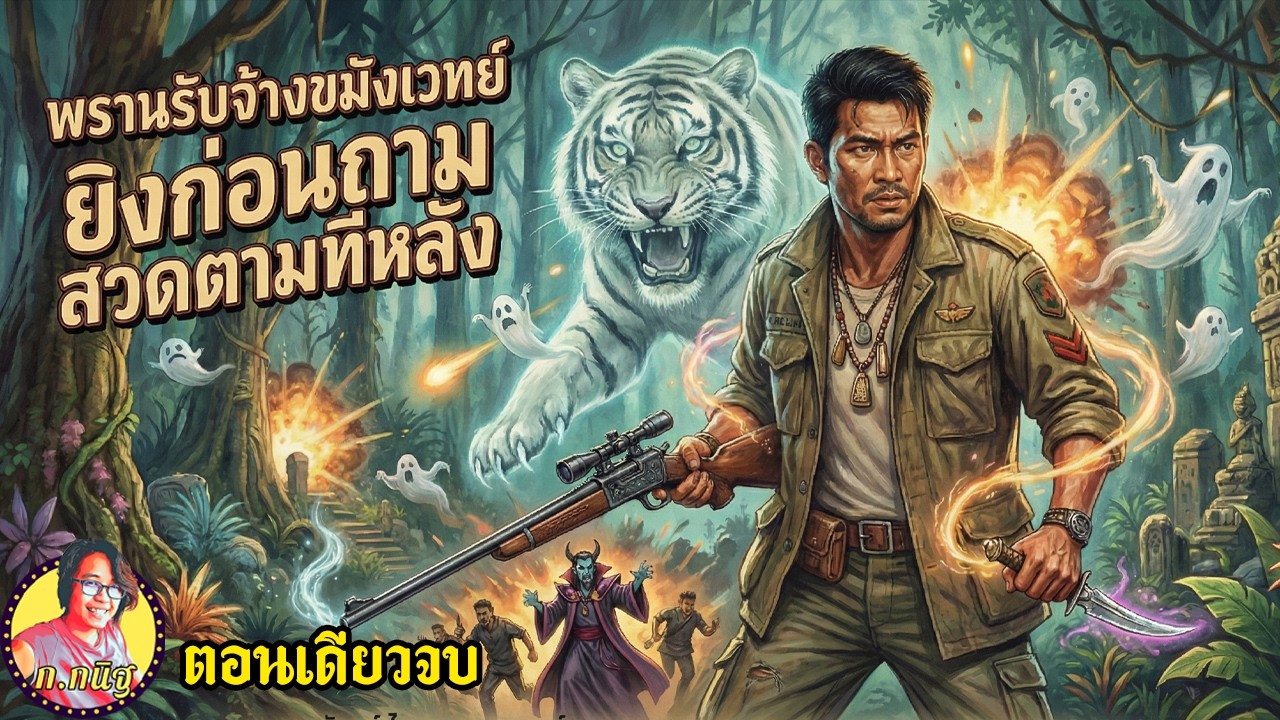 พรานรับจ้างขมังเวทย์ ยิงก่อนถาม สวดตามทีหลัง เงินมางานเดิน! เงินเกินผีก็หลอก! ยาวๆตอนเดียวจบ