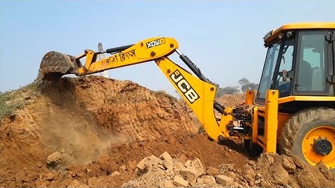 JCB 3DX machine Bricks Factory soil catting video | jcp video | jcb video | jcp working video