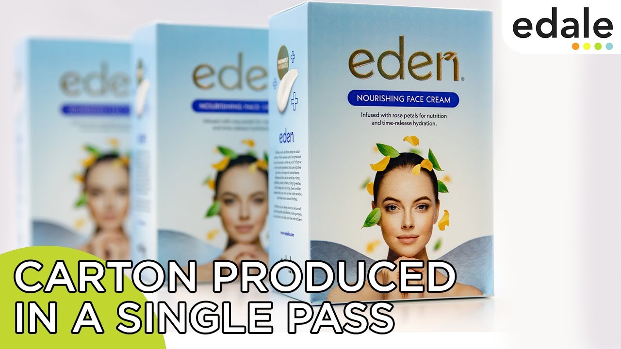 Carton produced in a single-pass