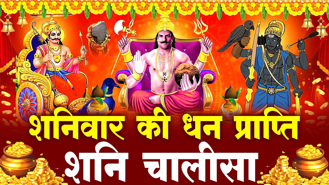 LIVE - शनिवार प्रातः काल शनिदेव चालीसा  Shani Chalisa सुनने से सभी मनोकामनाएं पूर्ण होती हैं