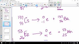 Nuclear Chemistry -  Week 1 - Natural Transmutations