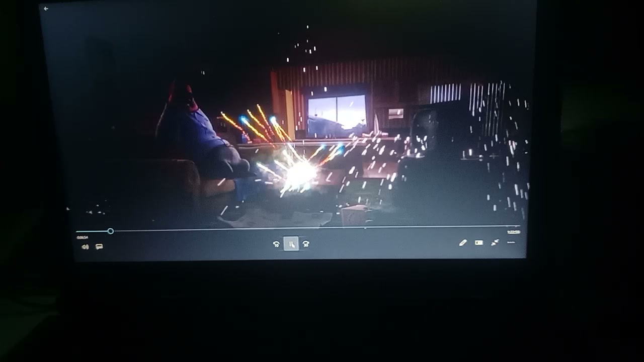 Flint sorry dad + Fireworks explosions 🎆🎇 cloudy with a chance of