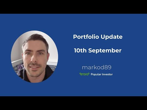 Bitcoin corrects to $43K and other thoughts. Portfolio update - 10th September