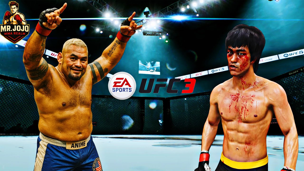 MARK HUNT VS BRUCE LEE | UFC 3 BRUTAL FIGHT | UFC 3 K1 RULES | UFC 3 OPEN WEIGHT BOUT | UFC 3 2020