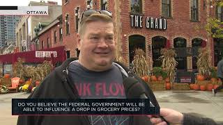 Do you believe the federal government will be able to influence a drop in grocery prices? | OUTBURST